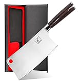 Cleaver Knife - imarku 7 Inch Meat Cleaver - SUS440A Japan High Carbon Stainless Steel Butcher Knife with Ergonomic Handle for Home Kitchen and Restaurant, Ultra Sharp