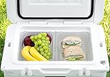BEAST COOLER ACCESSORIES 2-Pack of Yeti Compatible Dry Goods Trays - Fit Side-by-Side and Only Compatible with The YETI Tundra 35 or 45 Coolers- Specifically Designed to Fit Your Yeti Cooler