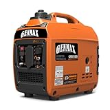 GENMAX Portable Inverter Generator，1200W Ultra-Quiet Gas Engine, EPA Compliant, Eco-Mode Feature, Ultra Lightweight for Backup Home Use & Camping (GM1200i)