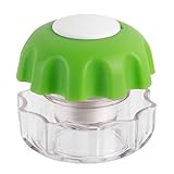 EZY DOSE Crush Pill, Vitamins, Tablets Crusher and Grinder, Storage Compartment, Assorted Colors, Green and Clear, Small