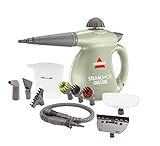 BISSELL SteamShot Deluxe Hard Surface Steam Cleaner with Natural Sanitization, Multi-Surface Tools Included to Remove Dirt, Grime, Grease, and More, 39N7A
