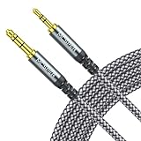 3.5mm to 2.5mm Aux Audio Cable (5FT),Replacement Audio Cord Compatible with SoundTrue Soundlink Bose 700 QuietComfort QC45 QC35II QC35 QC25 Noise Cancelling Headphones,NC700 On-Ear 2 OE2 OE2i (Grey)