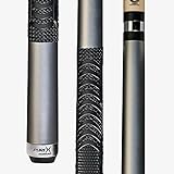 PureX Technology Pool Cue with Low Deflection Shaft, Kamui Black Tip, Mz Multi-Zone Grip, Adjustable weight, & Turbo Lock Quick Release Joint Model: HXTC14