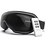RENPHO Eyeris1 - Heated Eye Massager for Migraine, Temple Massager with Remote, Compression, Vibration, Bluetooth, Eye Care Device for Eye Relax, Reduce Eye Strain, Birthday Gifts, Staff Gifts