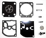 Carburetor Carb Repair Overhaul Kit Gasket Diaphragm for Stihl BG55 HS45 FS55 FS38 MM55 Trimmer Replacement for Zama RB-100 Fits C1Q-S Series
