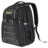 Olympia Tools Travel Backpacks, Black, 13.8 7.9 18.5 inch