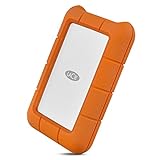 LaCie Rugged Thunderbolt USB-C 4TB External Hard Drive Portable HDD – USB 3.0 compatible, Drop Shock Dust Water Resistant, Mac and PC Computer Desktop Workstation Laptop, 1 Mo Adobe CC (STFS4000800)