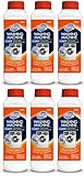 Glisten Washing Machine Cleaner, Helps Remove Odor, Buildup, and Limescale, Fresh Scent, 12 Ounce Bottle 6-Pack