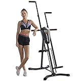 Sportsroyals Vertical Climber Exercise Machine, Folding Climbing Machine Full Body Workout Machines for Home, Stair Climber with Digital Monitor(Max Capacity 300 Lbs)