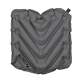 Klymit V Seat, Lightweight Inflatable Travel Cushion, Best for Camping, Bleachers, or Glassing Pad , Gray
