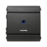 Alpine S-A60M Mono Digital Subwoofer Amplifier - 600 Watts x 1 @ 2-Ohms & 330 Watts x 1 @ 4-Ohms