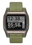 NIXON High Tide A1308 - Surplus - Digital Watch for Men and Women - Water Resistant Surfing, Diving, Fishing Watch - Men’s Water Sport Watches - Customizable 44 mm Face, 23mm PU Band
