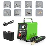 AUTOAND 110V Car Plastic Repair Welder Kit, 15W/35W/45W/65W/80W Hot Stapler Welding Machine for Plastic Auto Bumper Body Repair with 600pcs Staples, Clippers and Knife