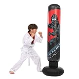 JOYIN 5’3” Inflatable Punching Bag for Kids, Free Standing Ninja Boxing Bag for Immediate Bounce-Back for Practicing Karate, Taekwondo, MMA and to Relieve Pent Up Energy in Kids and Adults