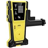 Firecore Laser Detector for Line Laser Level, Digital Laser Receiver Used with Pulsing Line Lasers Up to 197ft, Two-Sided LCD Displays to Detect Green and Red Laser Beams, Rod Clamp Included - FD30