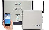 Migro Outdoor Smart Wi-Fi Outlet Box, Heavy Duty 50A Resistive 240VAC 40A 10HP Pool Heater, Wireless Pump Control, Timer Switch, Compatible with Smart Phone, Alexa, Google Home, IFTTT UL Listed