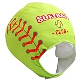 Kichvoe Plush Softball Headgear,Defense Softball Face Masks Softball Fielders Masks Softball Catchers Helmet Suit for Softball and Baseball