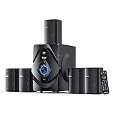 Bobtot Surround Sound Systems Wireless Rear Satellite Speakers - 5.1/2.1 Channel Home Theater Systems 800W 6.5inch Subwoofer with HDMI ARC Optical Bluetooth Input