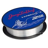 JIANGTAIGONG Monofilament Fishing Line,Superior Mono Nylon Fish Line Great Substitute for Fluorocarbon Fishs Line, 100 Meters Abrasion Resistant Fly Fishing Line for Freshwater(Clear)