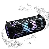 CZRXLLGD Portable Wireless Bluetooth Speakers,Outdoor Sports Speakers,IPX5 Waterproof,3D Stereo,8 Hours Playback time,with HD Sound for Pool, Beach, Bike, Travel