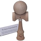 Kotaro Kendama Natural Tama Deluxe Pro Toy Catch Game with Extra String