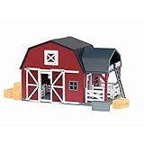 Terra By Battat - 20 Pcs Wooden Animal Barn Toy - Farm Toy Set - Pretend Play Toys For Kids and Toddlers Ages 3+