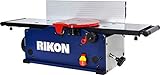 RIKON 20-800H | 8' Benchtop Jointer with a 6-Row Helical-Style Cutter Head with 16 Carbide, 2-Edge Insert Cutters for Super Cutting Action, Flat Surfacing Results, and Easy Knife Changes