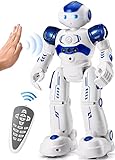 KingsDragon RC Robot Toys for Kids, Gesture & Sensing Programmable Remote Control Smart Robot for Age 3 4 5 6 7 8 Year Old Boys Girls Birthday Gift Present