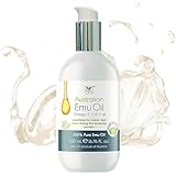 Pure Australian Emu Oil for Skin, Hair, & Nails | 200 mL | Pharmaceutical Grade | Unrefined for Maximum Bioavailability | Hydrating Organic Face Oil | Third Party Certified & European CPNG Registered