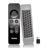 WeChip W3 Air Mouse 4-in-1 W3 Voice Remote 2.4g Wireless Remote Control for Nvidia Shield/Android Tv Box/PC/Projector/HTPC/All-in-one PC