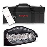 Caddyswag Par 6 Pack Golf Bag Cooler With Flexible Reusable Freezer Gel Pack