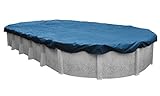 Robelle 351833-4 Pool Cover for Winter, Super, 18 x 33 ft Above Ground Pools