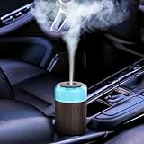 Unee Car Diffuser,90ml USB Cordless Rechargeable High Power About 7W Aroma Essential Oil Aromatherapy Humidifier Diffuser