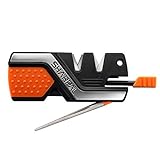 SHARPAL 101N 6-In-1 Pocket Knife Sharpener & Survival Tool, with Fire Starter Ferro Rod, Whistle & Diamond Sharpening Rod, Quickly Repair, Restore and Hone Straight and Serrated Blade