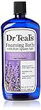 Dr Tealâ€™s Foaming Bath with Pure Epsom Salt, Soothe & Sleep with Lavender, 34 fl oz