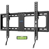 Fixed TV Wall Mount for 37-82 Inch TVs, Low Profile TV Mount Fits 16', 18', 24' Studs, Wall Mount TV Bracket with Quick Release Lock, Max VESA 600x400mm, Holds up to 132 lbs by USX STAR