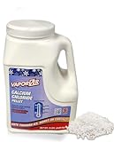 Vaporizer 90% Pure Calcium Chloride Snow & Ice Melt Pellets | Effective at -25° | 9 lb Jug | Concrete Safe Ice Melt | Easy Spreader