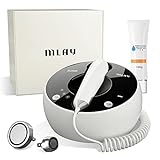 MLAY Radio Frequency Skin Tightening Device | Face Sculpting | Chin Lift | Firm | Tighten | Contour | Wrinkle Reducing - with 3 Energy Levels & Timer - Professional RF Skin Care Machine - Salon Effect