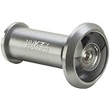 Nuk3y 220 Degree Wide Angle Heavy Duty Door Viewer (1 Pack, Satin Nickel)