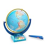 Educational Insights GeoSafari Jr. Talking Interactive Globe with Talking Pen for Kids, Featuring Bindi Irwin, Gift for Boys & Girls, Ages 4+