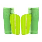 AIMISICAR Kids Youth Soccer Shin Guards, Shin Pads and Shin Guard Sleeves for 3-15 Years Old Boys and Girls for Football Games, EVA Cushion Protection Reduce Shocks and Injuries