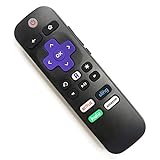 Amaz247 Universal ROKU IR Learning Remote for All Roku Player and TV, Compatible with Roku 1, 2, 3, 4 (HD, LT, XS, XD), Roku Express with Samsung, Vizio, LG, Sony TV for Power and Volume Buttons