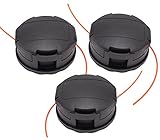 CMOOD Trimmer Head Compatible for Echo Speed Feed 400 Bump SRM-225 SRM-210 SRM-230 Pas225 Pas210 Pas211 Weed Eater Head Replacement (3 Pack)