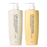 CP-1 Nourishing Shampoo + Conditioner 500ml SET Korean Beauty for Dry Damaged Hair with Premium Keratin, Protein, Spa Products