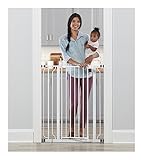 Regalo Easy Step 36' Extra Tall Walk Thru Baby Gate, Includes 4-Inch Extension Kit, 4 Pack of Pressure Mount Kit and 4 Pack Wall Cups and Mounting Kit, Pack of 1