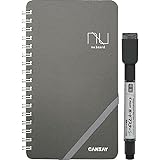 nu board Memo Size (4 x 7 inch) NGSH03FN08 Whiteboard Notebook - Dry Erase Notebook - Dry Erase Notepad