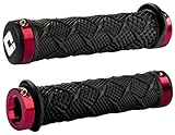 ODI X-Treme Lock-On ATV Hand Grips - Black/Red Clamps/One Size