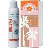 Sun Laboratories Ultra Dark 5 Oz Micro Mist Spray Tanner - Self Tan, Self Tanner in a Spray Bottle, Instant Tanning Lotion - Dark Tanning Spray for Legs, Face, and Full Body Tanning