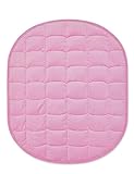 TONGDADA Weighted Lap Blanket 7lbs for Adult,Perfect for Relaxation, Lounging, Napping, Sleeping & Travel,Luxury Minky Weighted Body Blanket,Weighted Throw Blanket-Pink Minky, 29' x 24'