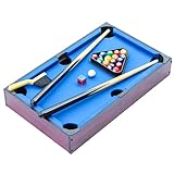 IFOYO Mini Table Top Pool, Billiards Table with 15 Colored Balls, 1 Cue Ball, 1 Brush, 2 Pool Sticks & Racking Triangle Portable and Fun for The Whole Family by Play